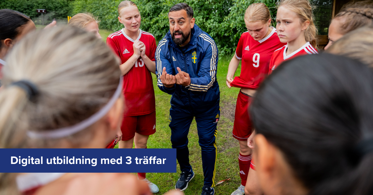 Digital utbildning med 3 träffar