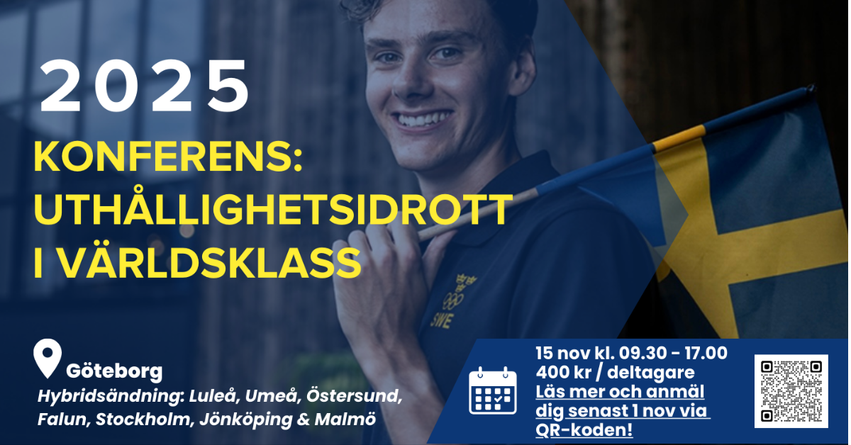 Inbjudan till konferensen Uthållighetsidrott i världsklass
