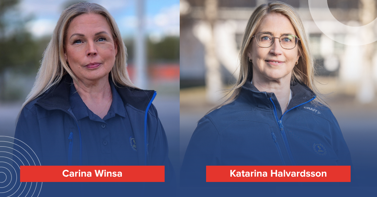 Profilbild på Carina Winsa och Katarina Halvardsson