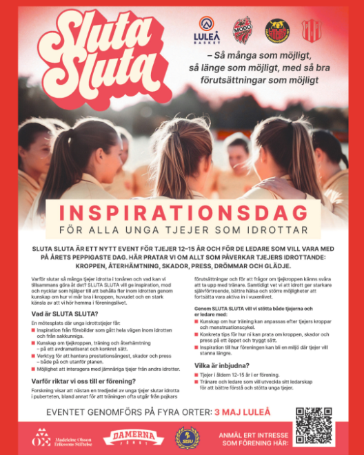 Inbjudan Sluta sluta Inspirationsdag